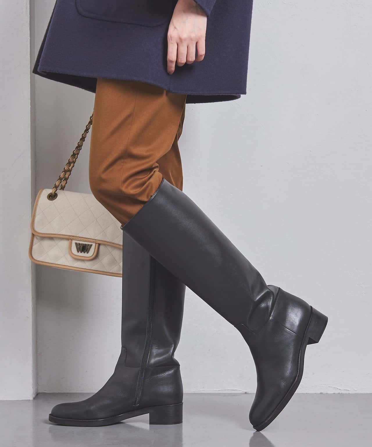 【SALE／80%OFF】UNITED ARROWS ジョッキー ロングブーツ ユナイテッドアローズ アウトレット シューズ・靴 ブーツ ブラック【送料無料】