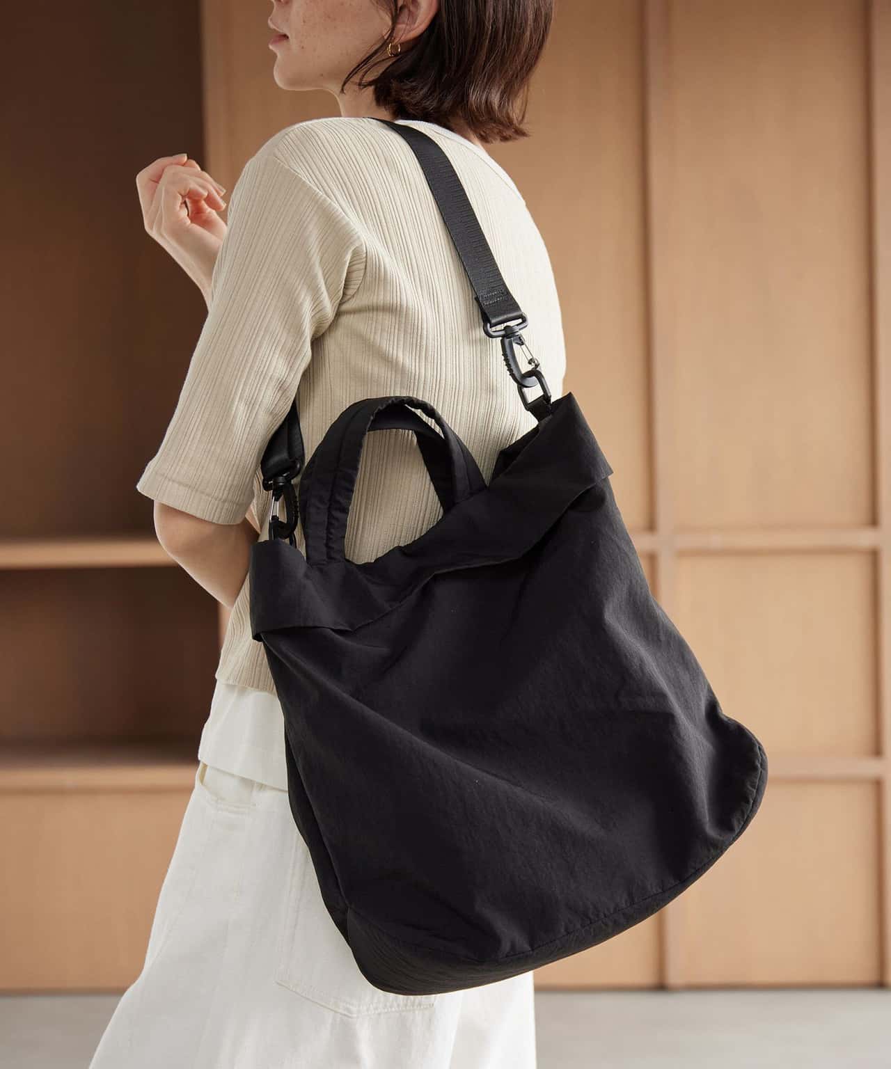 BEAUTY&YOUTH UNITED ARROWS パーテーション ビッグ トートバッグ -2WAY- ビューティー＆ユース　ユナイテッドアローズ バッグ トートバッグ ワインレッド ブラック グリーン【送料無料】