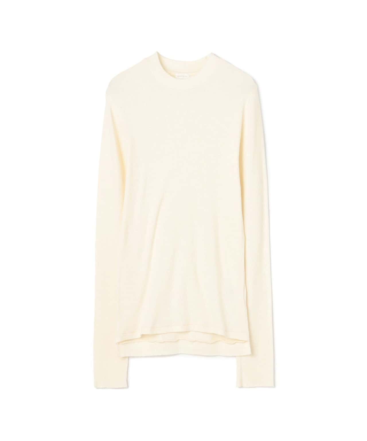 【SALE／30%OFF】GALERIE VIE コットンカシミヤジャージー クルーネックプルオーバー トゥモローランド トップス カットソー・Tシャツ ネイビー ブラック ホワイト オレンジ【送料無料】