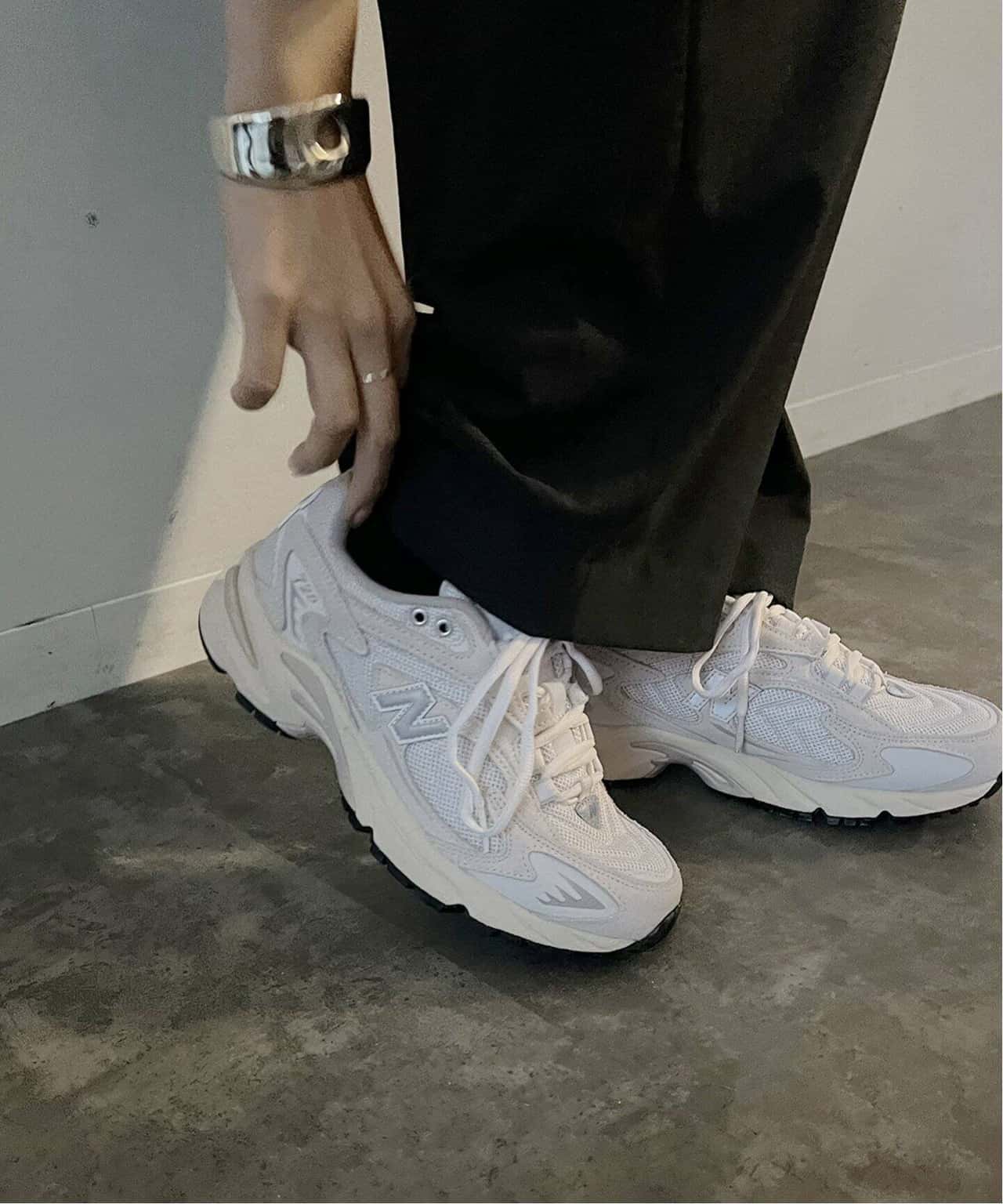 【SALE／30%OFF】JOURNAL STANDARD 【NEW BALANCE / ニューバランス】ML725BA ジャーナル スタンダード シューズ・靴 スニーカー ホワイト【送料無料】