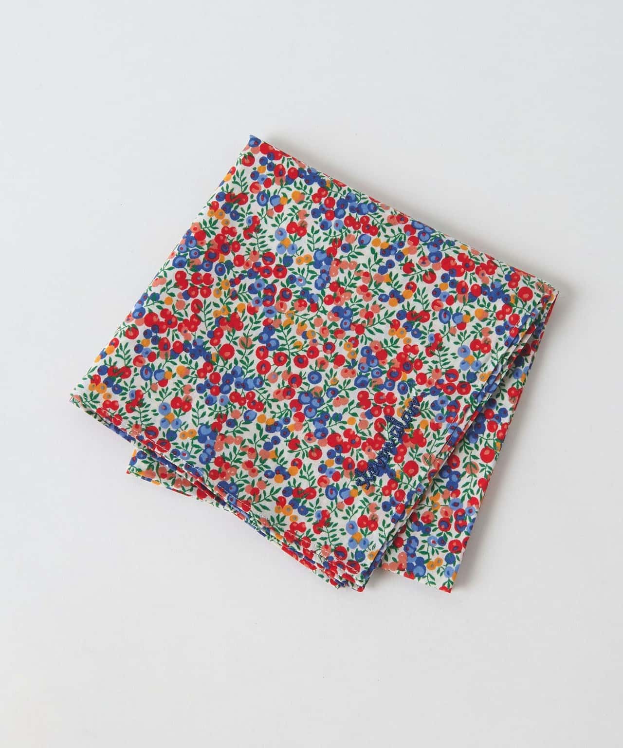【SALE／30%OFF】Steven Alan ＜Steven Alan＞リバティプリント バンダナ ビューティー＆ユース　ユナイテッドアローズ ファッション雑貨 スカーフ・バンダナ レッド ネイビー ブルー