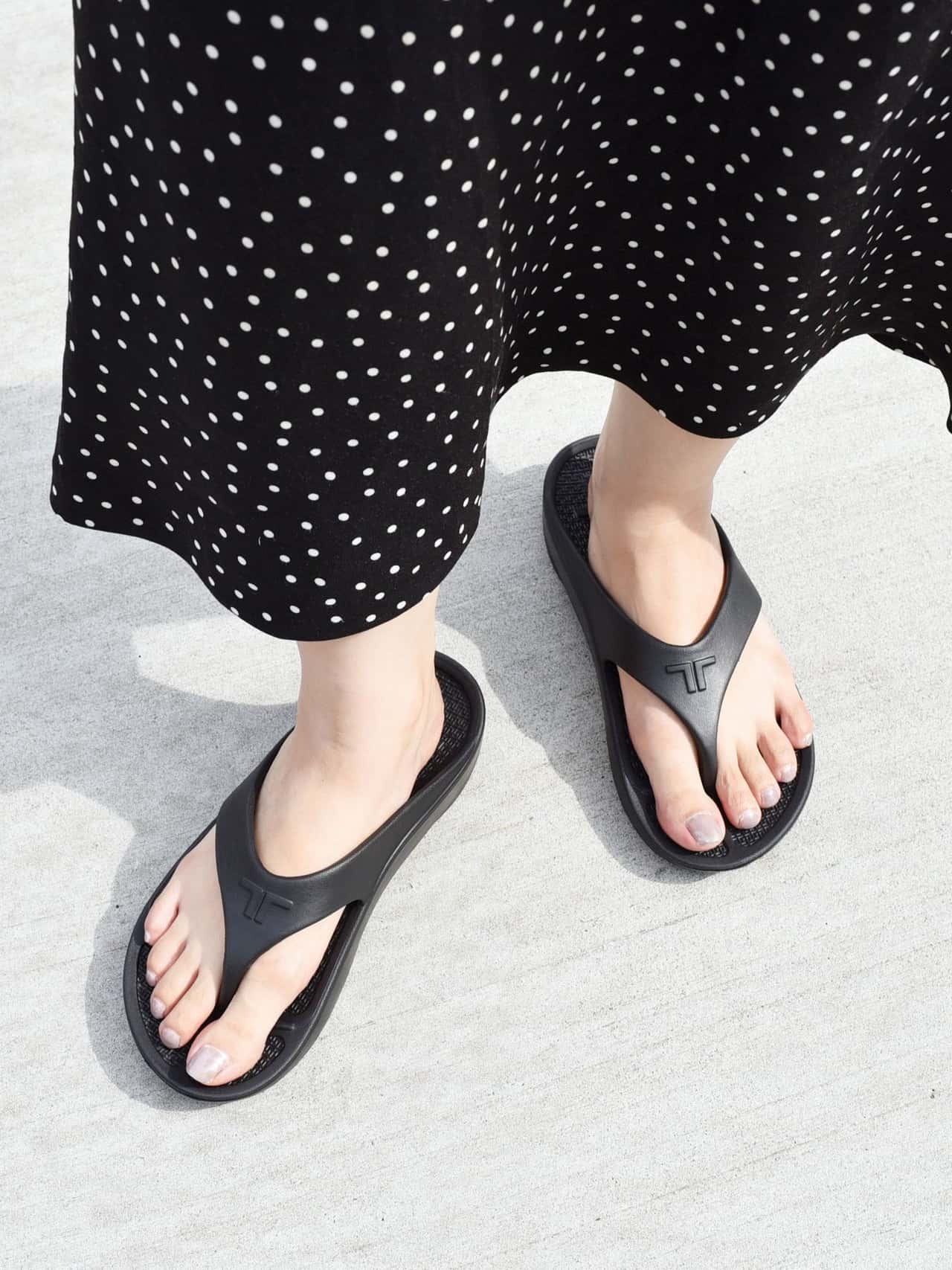 【SALE／30%OFF】SHIPS WOMEN TELIC:FLIP FLOP◇ シップス シューズ・靴 サンダル ホワイト カーキグリーン ブラウン ブラック【送料無料】