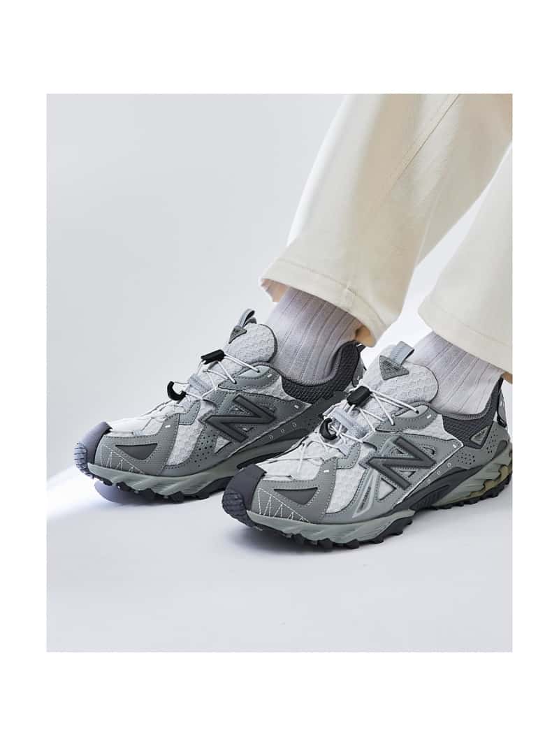ABAHOUSE LASTWORD 【NEW BALANCE】ML610GTX / トレイル スニーカー アバハウス シューズ・靴 スニーカー ホワイト グレー【送料無料】