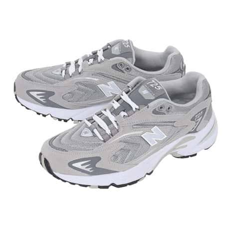 ニューバランス（new balance）（メンズ、レディース）スニーカー 725 ML725 P D グレー スポーツ カジュアル シューズ タウン 日常履き 通勤 通学