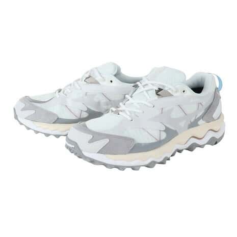 ミズノ（MIZUNO）（メンズ、レディース）カジュアル シューズ ウェーブムジンTL GTX ライトグレー D1GA221705 スニーカー スポーツ タウン 防水性 雨