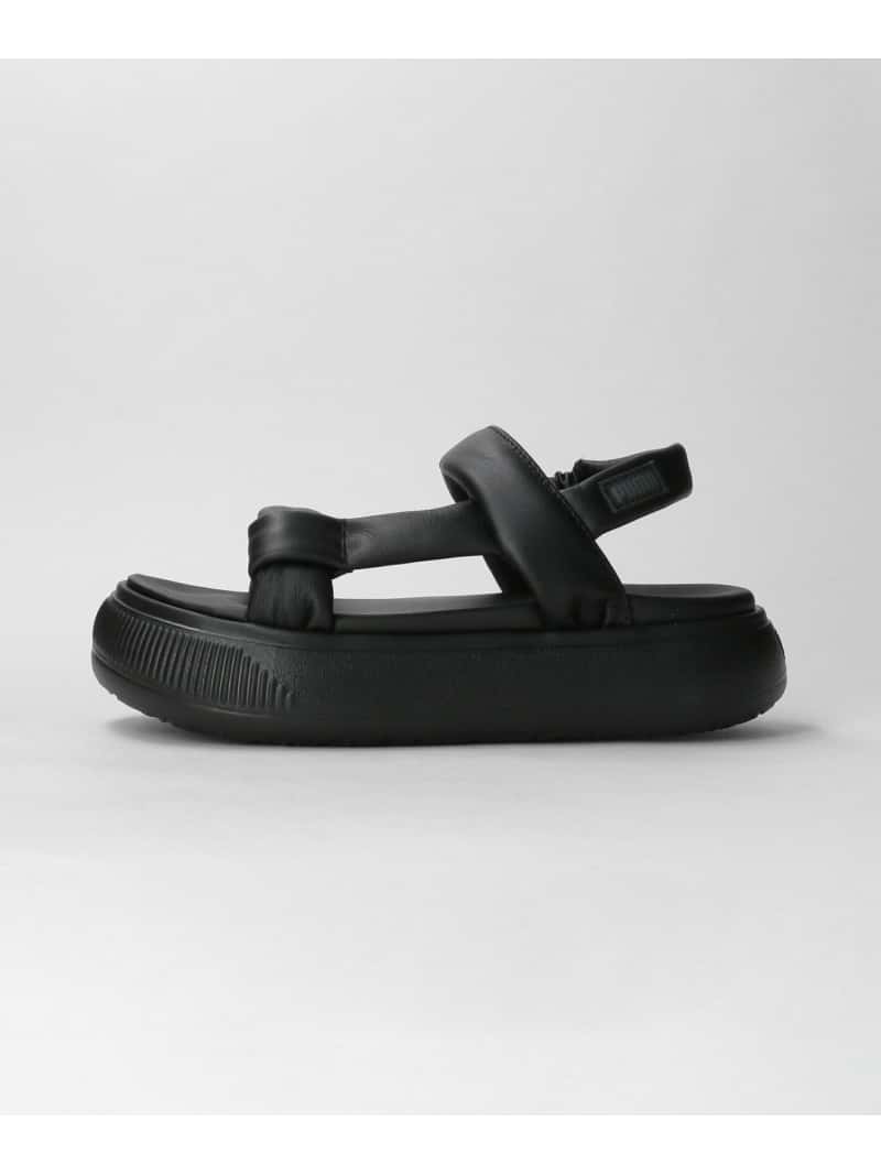 【SALE／50%OFF】＜PUMA＞ マユ サマー サンダル / MAYU UNITED ARROWS green label relaxing ユナイテッドアローズ アウトレット シューズ・靴 スニーカー ブラック ホワイト【RBA_E】【送料無料】[Rakuten Fashion]