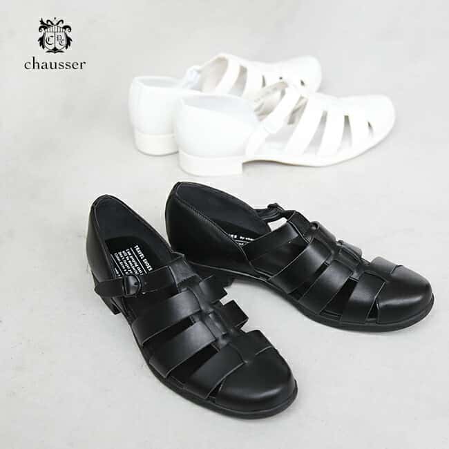 ◇TRAVEL SHOES by chausser(トラベルシューズバイショセ) フラットグルカサンダル/レディース/靴/革靴/レザーシューズ [TR-020]
