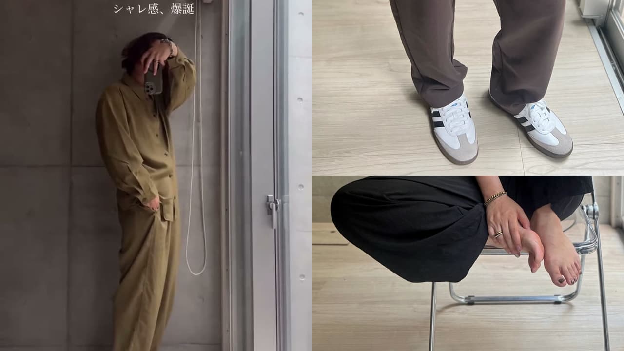 ユニクロUで40代が買ってよかった3点｜スラックス感覚のスウェットパンツ、秒で洒落るドレープのセットアップ、肩幅広めでも華奢に見えるノースリ