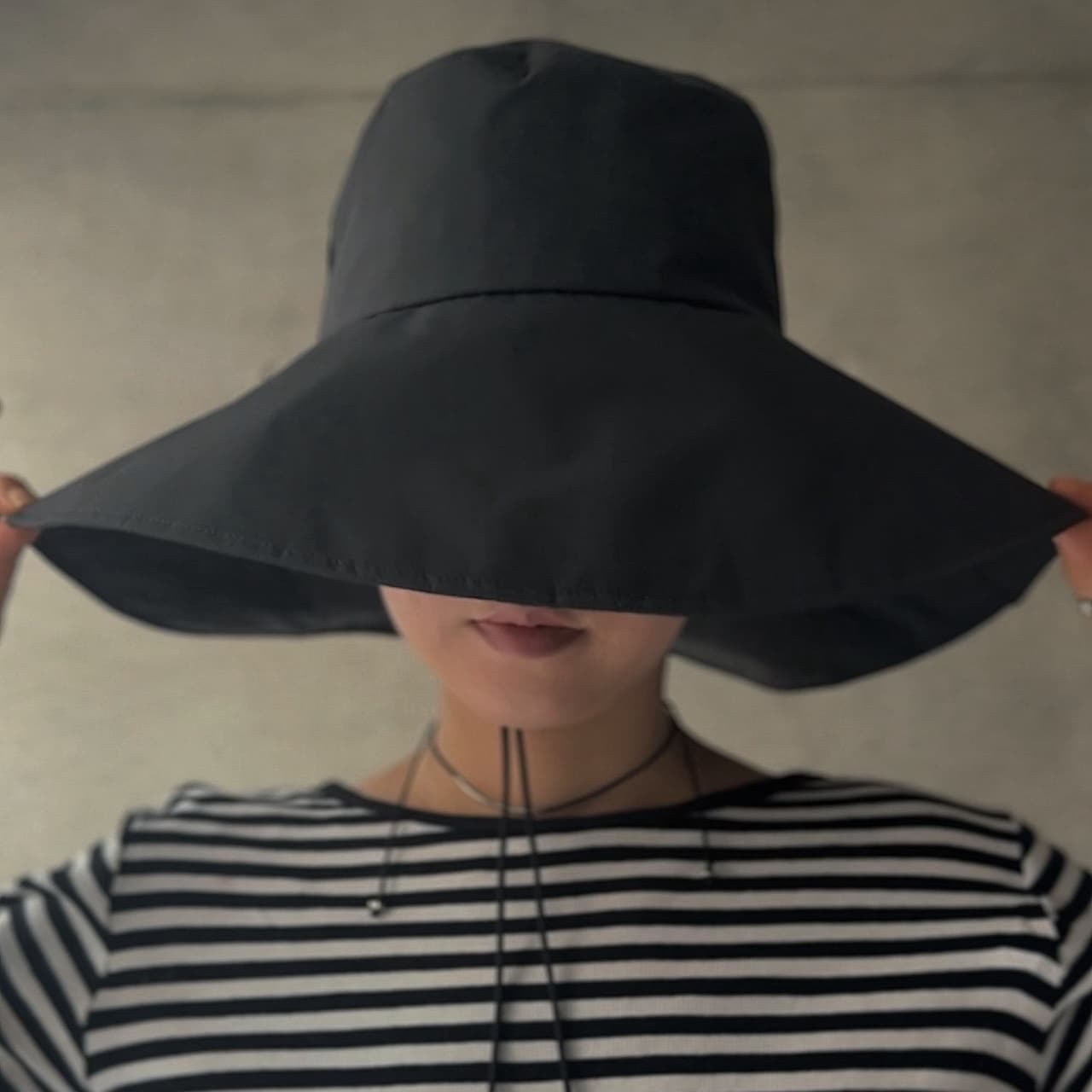 UNITED ARROWS green label relaxing 【別注】＜コカゲル＞2WAY ワイドブリム ハット UVカット ユナイテッドアローズ グリーンレーベルリラクシング 帽子 ハット ブラウン ブラック ベージュ【送料無料】