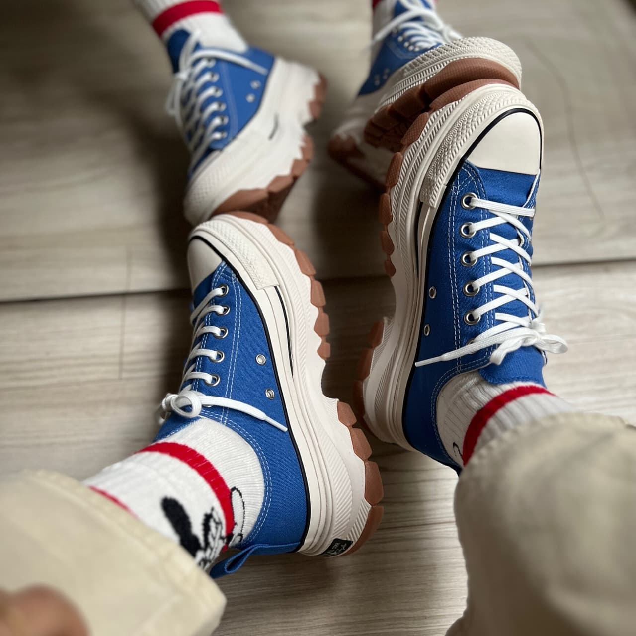 《即納》 コンバース CONVERSE 通販 ALL STAR 100 TREKWAVE OX レディース シューズ 靴 スニーカー オールスター ローカット トレックウエーブ 厚底 アウトソール クッション 撥水 キャンパス地 シンプル カジュアル フラット 31307110
