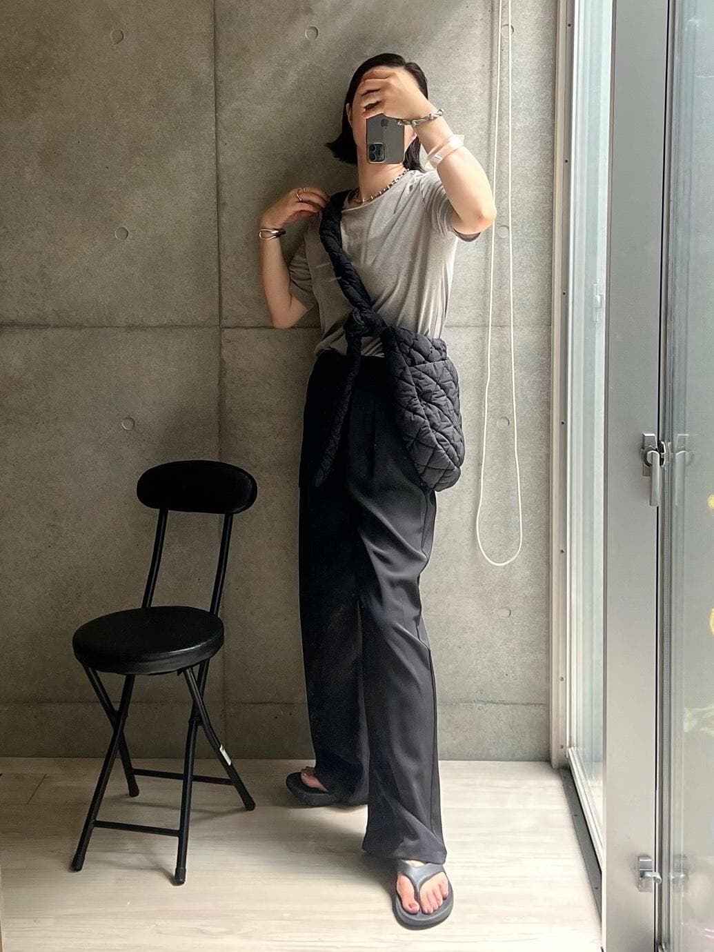 暑いけどマンネリ気味なので少しずつ買い足してアップデート☺️
もはや制服と化しているシアーT！
まとめ買いが激安だったものの、3着もいる…？って最初は慄いてたけどまあいるわね、制服だしね。
マラソンでブラック半袖と長袖組み合わせて買おうっと！
パンツは高評価どんどん集まってるパンツ。
推せます。

#買ってよかった #大人カジュアル #着心地重視 #モノトーンコーデ #プチプラコーデ #アラフォーコーデ #秋も着れる