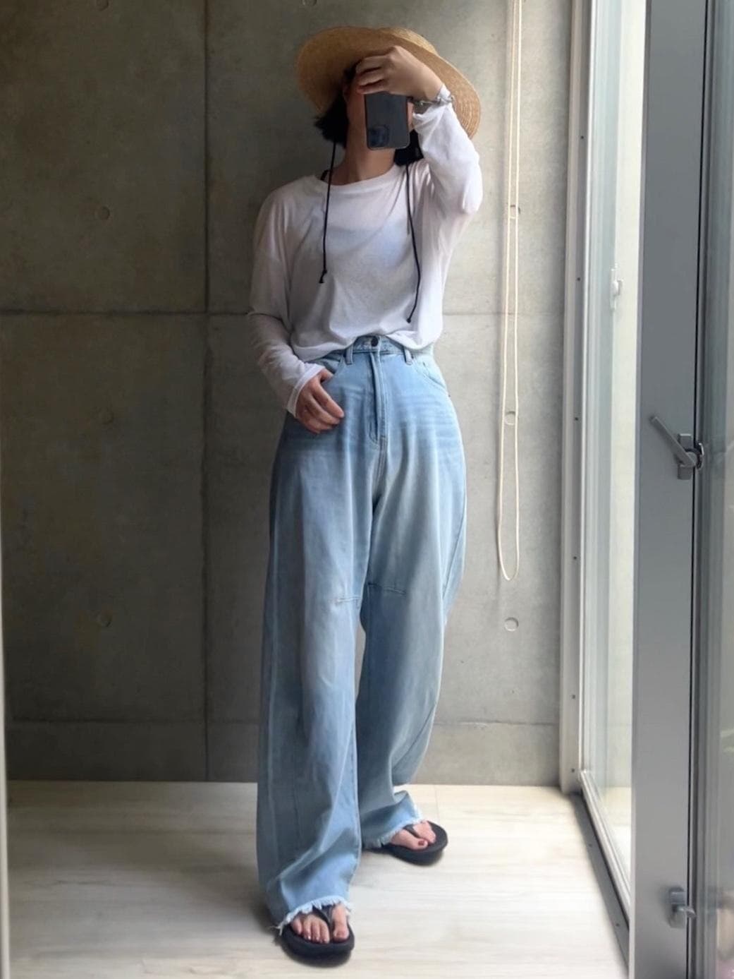 感動して旅先で動画撮ってさっきリール投稿しました🎥

シワにならない！速乾！体型カバー抜群！
ラッシュガード兼普通服に使えて
プール予定あっても荷物1着減らせる！

秋以降も、プール予定無くても
旅行に絶対便利なやつだなあ、いやまあ毎日にもね。
次こそブラック🐦‍⬛

#大人カジュアル #高見え #着回しコーデ #旅行コーデ #シアー #プチプラコーデ #アラフォーコーデ