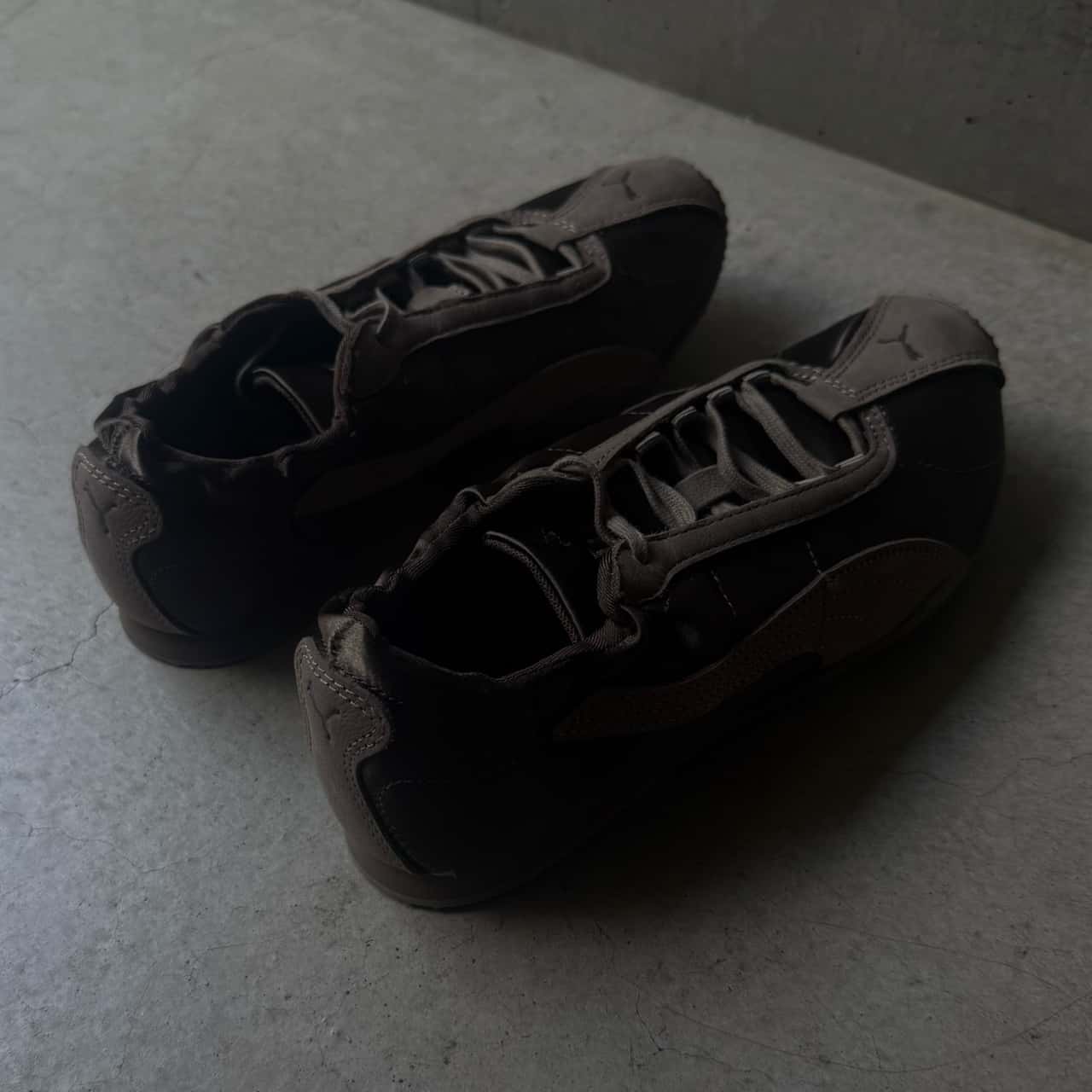 PUMA H-STREET ETOILE WNS【プーマ エイチ ストリート エトワール ウィメンズ】【ロープロファイル 薄底 シューズ スニーカー バレエコア レディース ブラウン】MATTE BRONZE - MOUSE GRAY