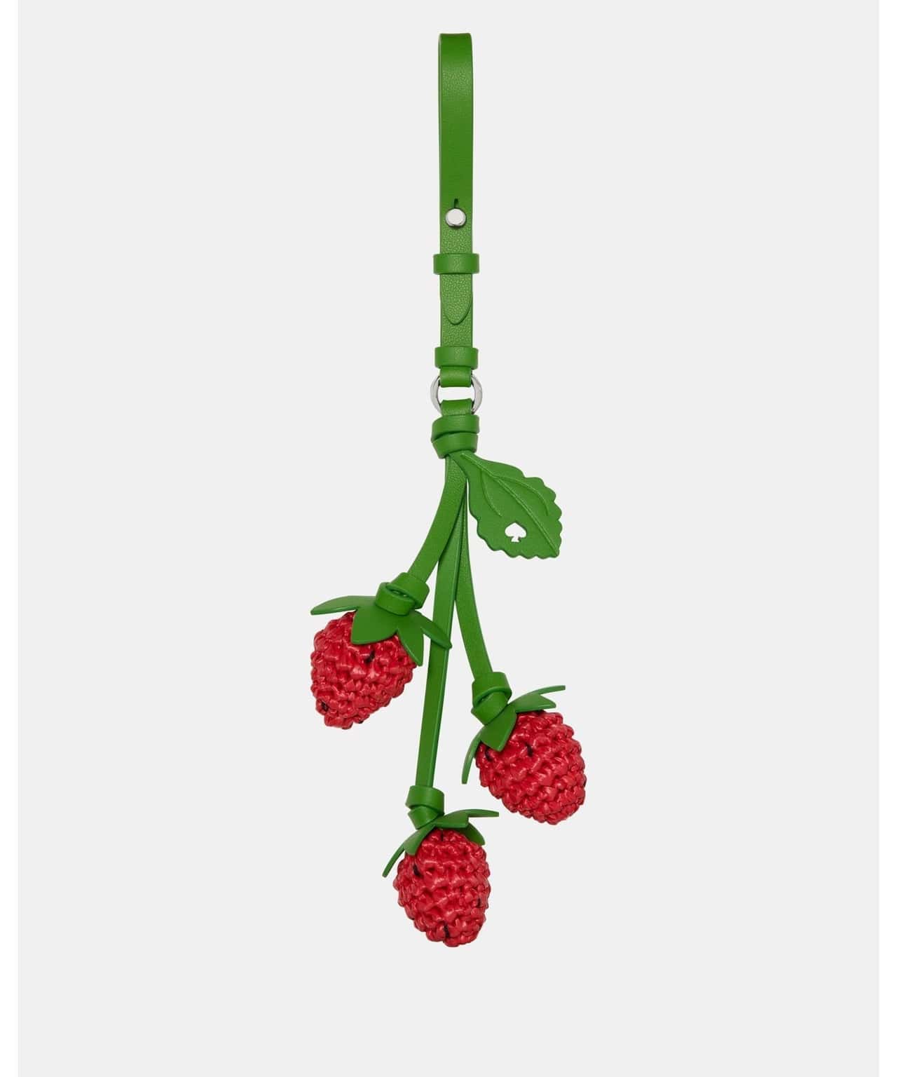 【SALE/10%OFF】kate spade new york 【公式】チャームド ストロベリー クロシェ バッグ チャーム ケイトスペードニューヨーク ファッション雑貨 チャーム・キーチェーン レッド【送料無料】