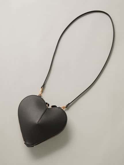 【SALE/50%OFF】Mila Owen ハートモチーフショルダーバッグ ミラオーウェン バッグ ショルダーバッグ レッド イエロー ブラック【送料無料】