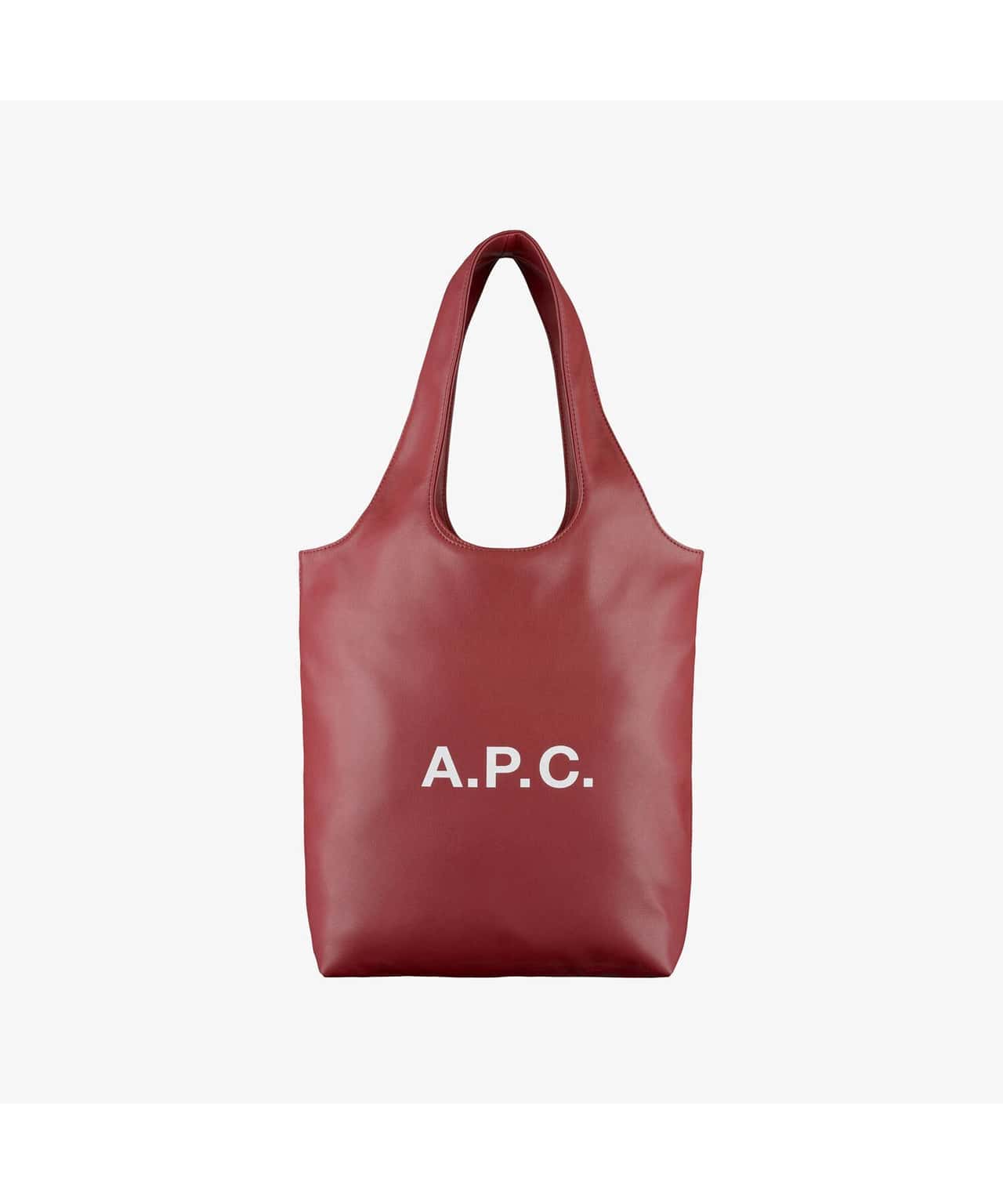 【SALE/50%OFF】A.P.C. Ninon スモールトートバッグ アー・ぺー・セー バッグ トートバッグ ゴールド ブラウン レッド【送料無料】