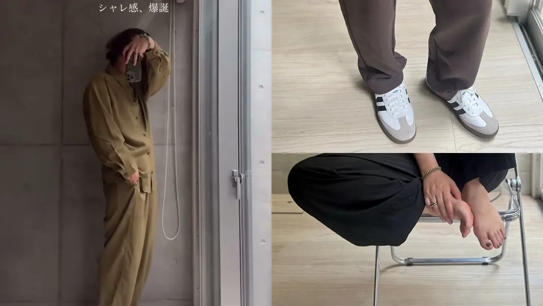 ユニクロUで40代が買ってよかった3点|スラックス感覚のスウェットパンツ、秒で洒落るドレープのセットアップ、肩幅広めでも華奢に見えるノースリ